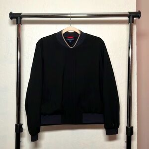 Tommy Hilfiger - Size 14 Black Varsity Jacket